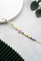 Heliophilia Silver Pulsera Multicolor con Colgante Ajustable